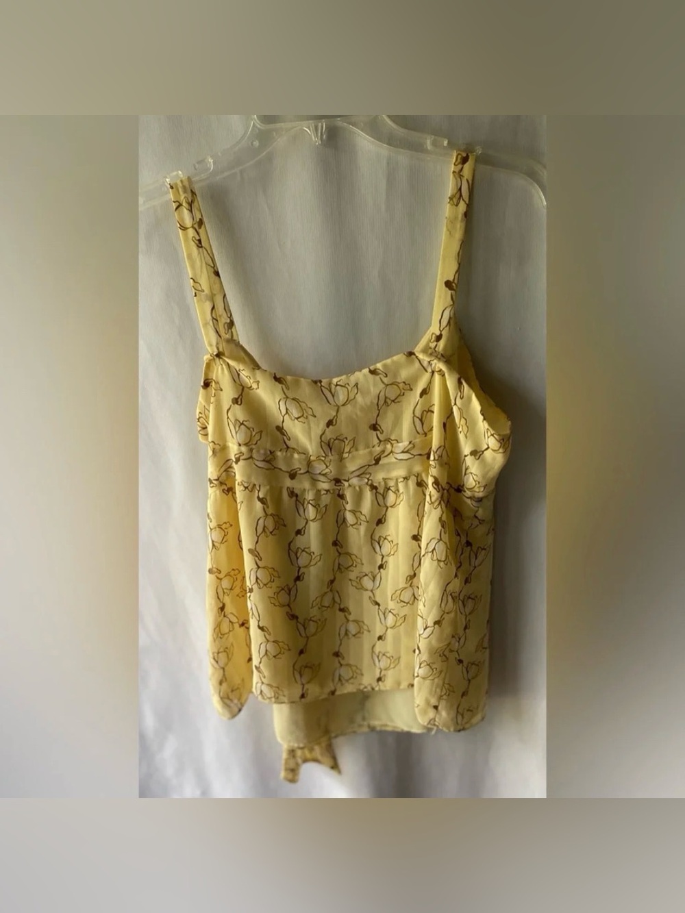 Ann Taylor LOFT Floral Print Sleeveless Blouse Size 14 Lovely Top - Picture 5 of 5